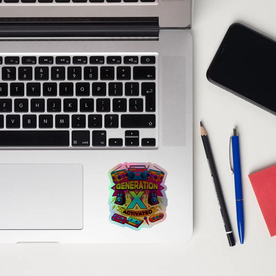 Gen X Holo-Activated Sticker product image (10)