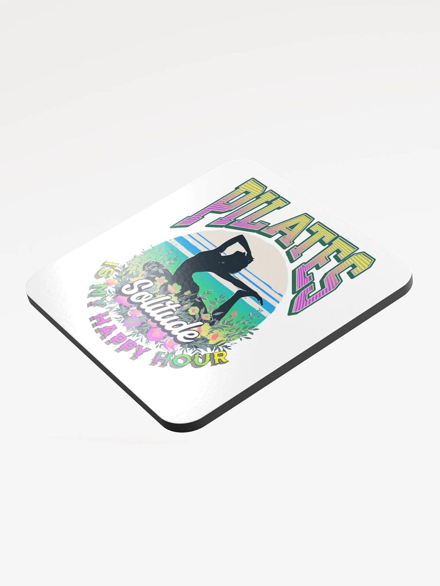 Pilates Is My Happy Hour Solitude Coaster Set product image (3)