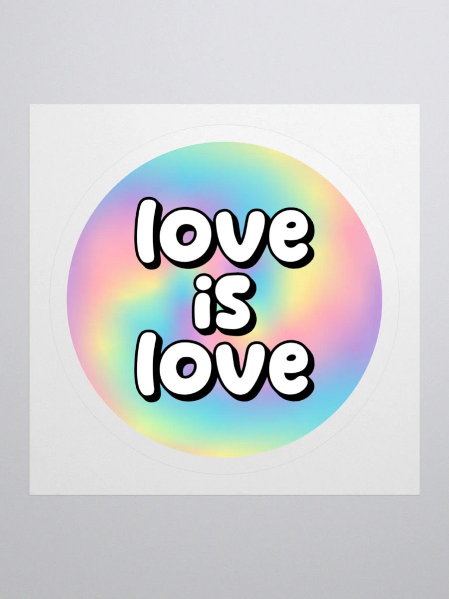 Love is Love Sticker product image (3)