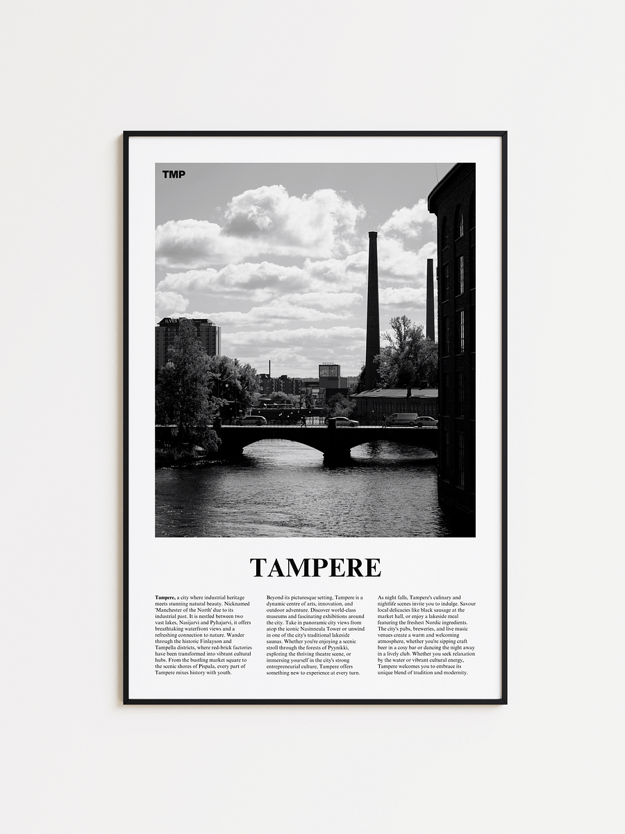 Tampere 02 Newspaper Poster product image (1)