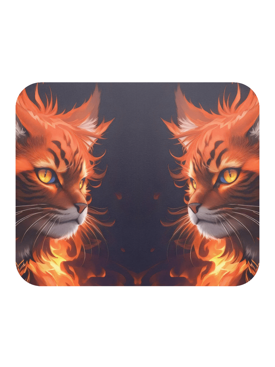 Inferno Cats Mouse Pad product image (3)
