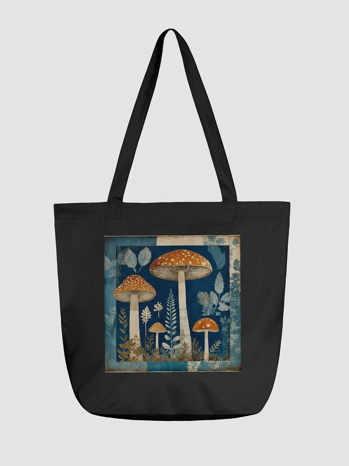 Organic Canvas Statement Tote : Mushrooms product image (1)