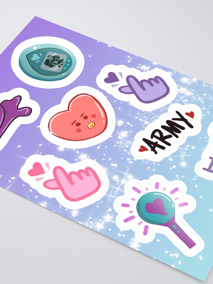 BTS sticker sheet product image (3)