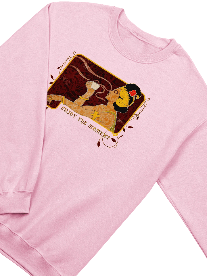 Coffee Moment Art Nouveau Crewneck Sweatshirt product image (18)