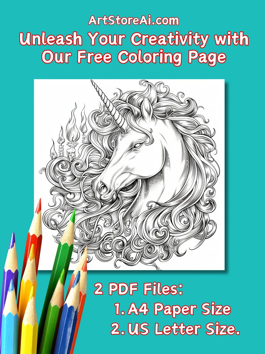 Unleash Your Creativity with Our Free Coloring Pages! product image (1)