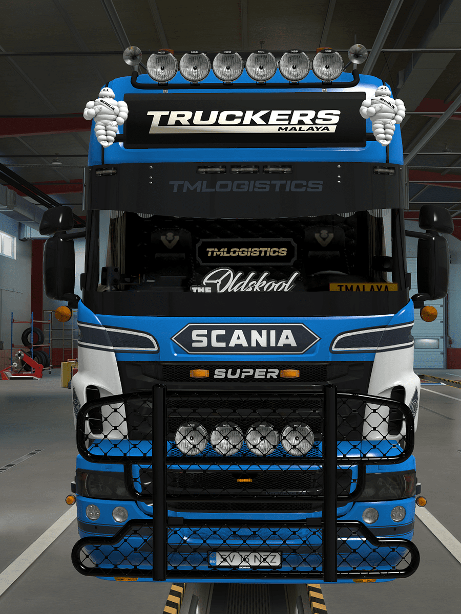 Scania RJL With TANDEM/RIGID Skin Pack - Company Pack Skin Changeable Color Pack 1 product image (10)