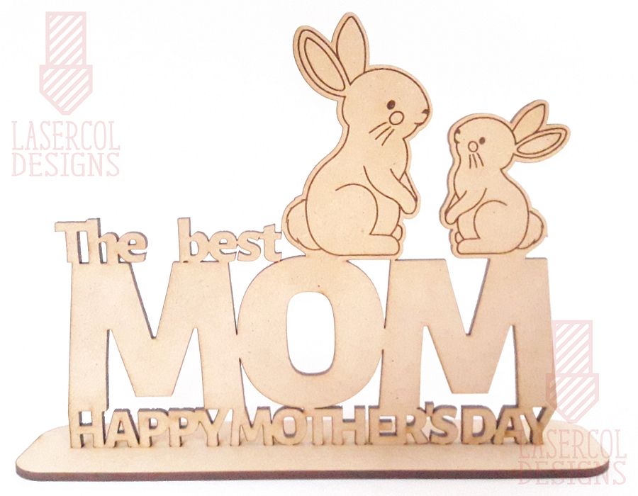 Mother's Day Gift Plaque (Three Sizes) Set 4 - Laser Cut Files product image (9)