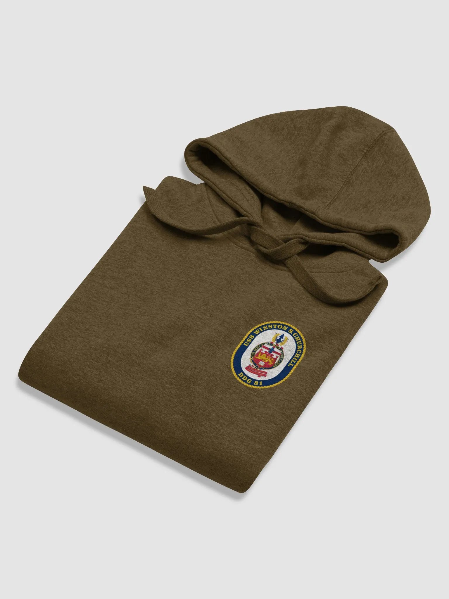 USS Winston S. Churchill DDG 81: Hooded Sweatshirt product image (56)