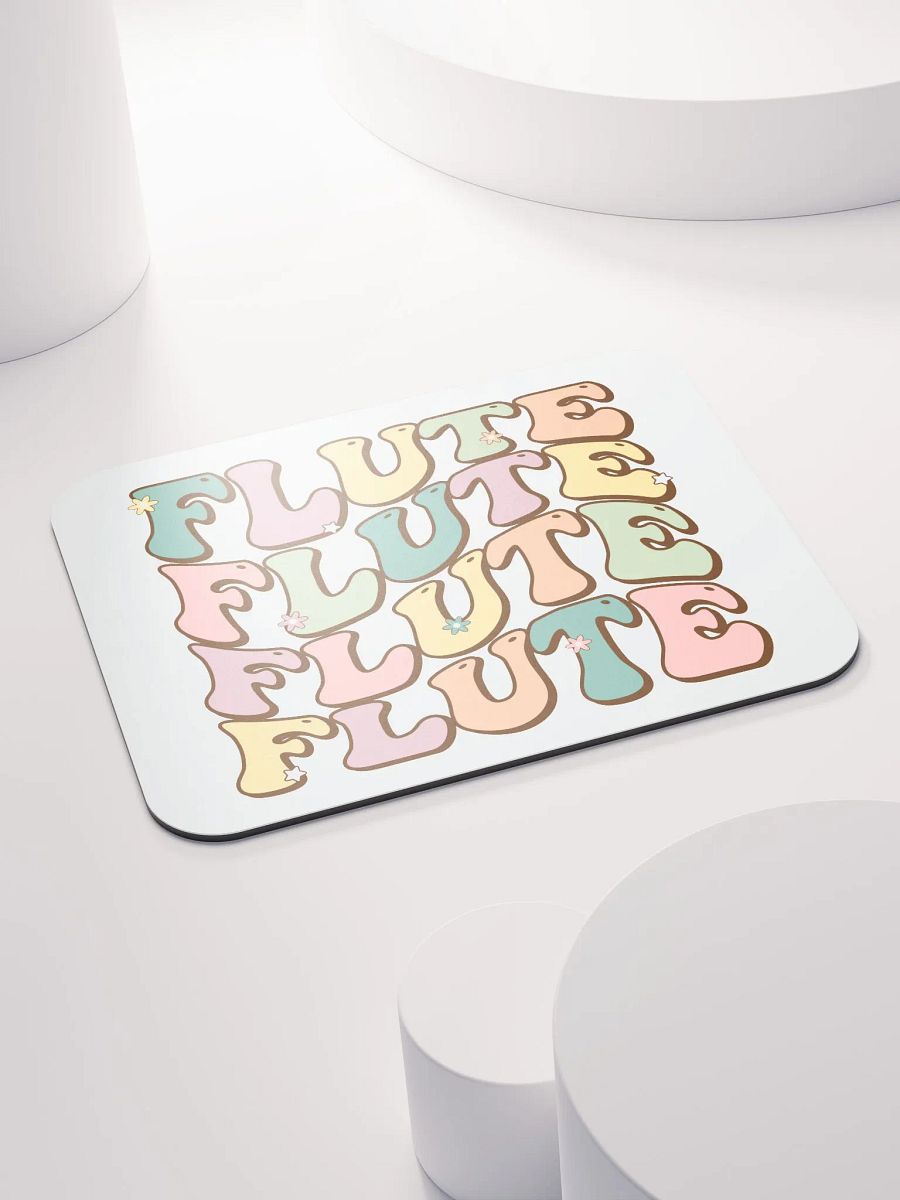 Groovy Wavy Flute Pastel Mouse Pad product image (4)