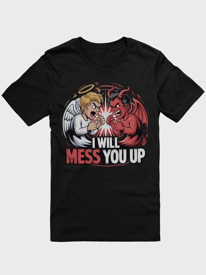 Angel vs. Devil Clenched Fist T-Shirt product image (1)