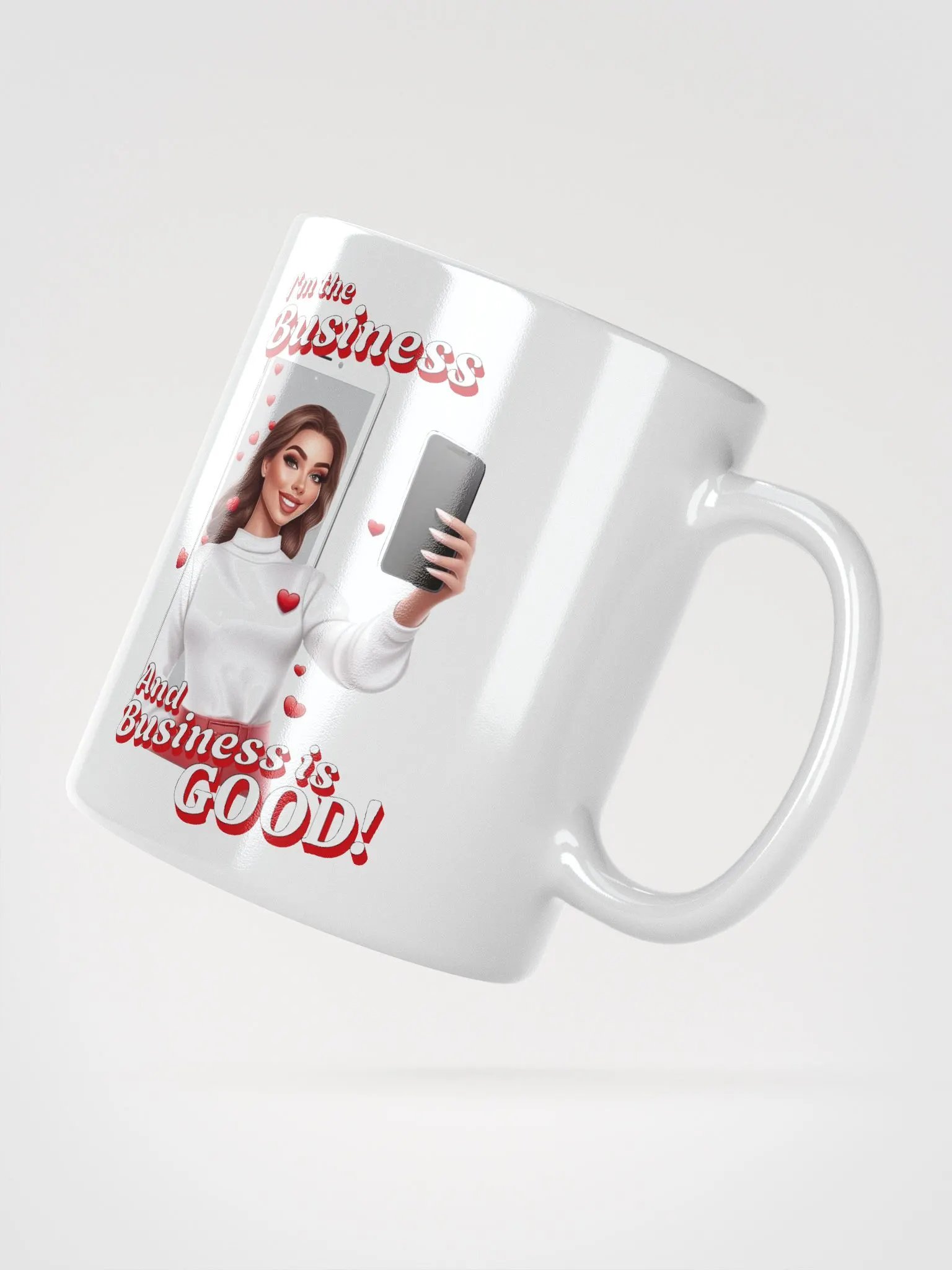 I'm The Business - Social Media Influencer - Coffee or Soup Mug - 11 oz - 15 oz - 20 oz - v4 product image (5)