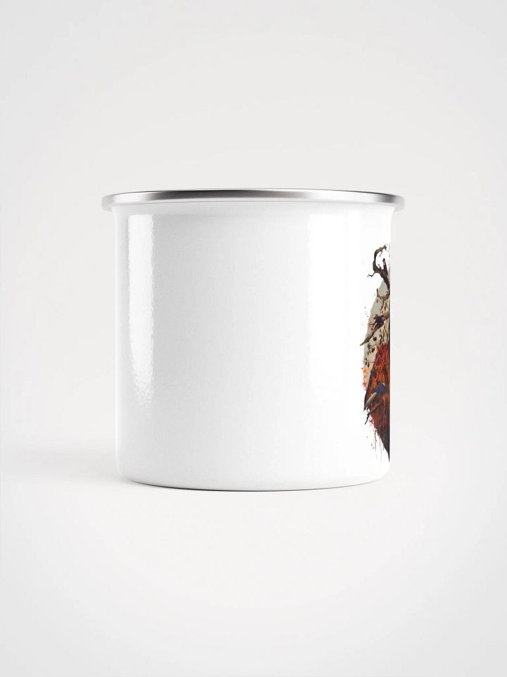 Baba Yaga - The Bad Witch of Slavic Folklore Enamel Mug product image (2)