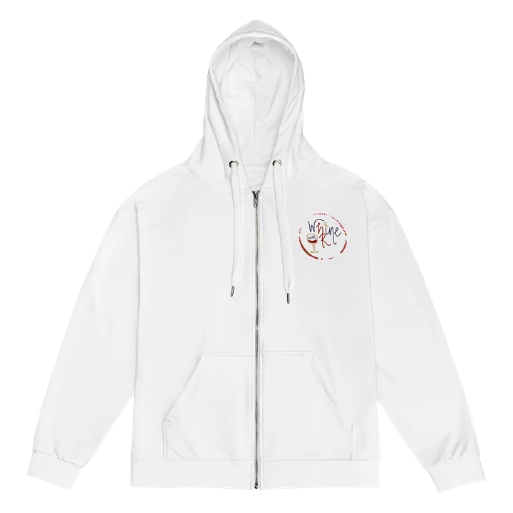 Whine with HR Hoodie, White product image (1)