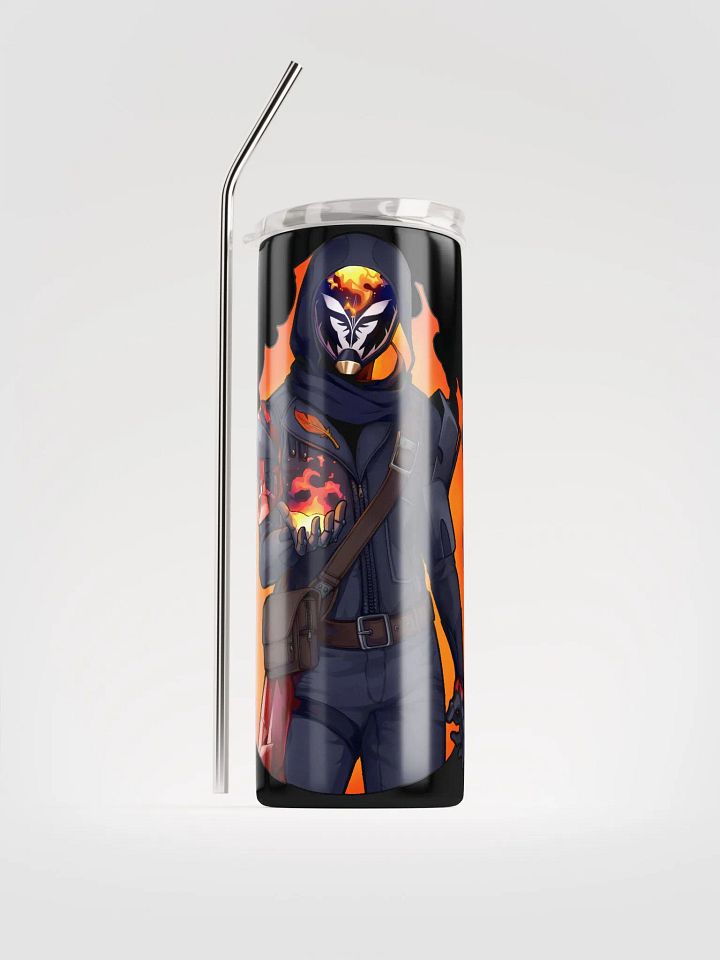 Flame Supernova Stainless Steel Tumbler & Straw product image (2)
