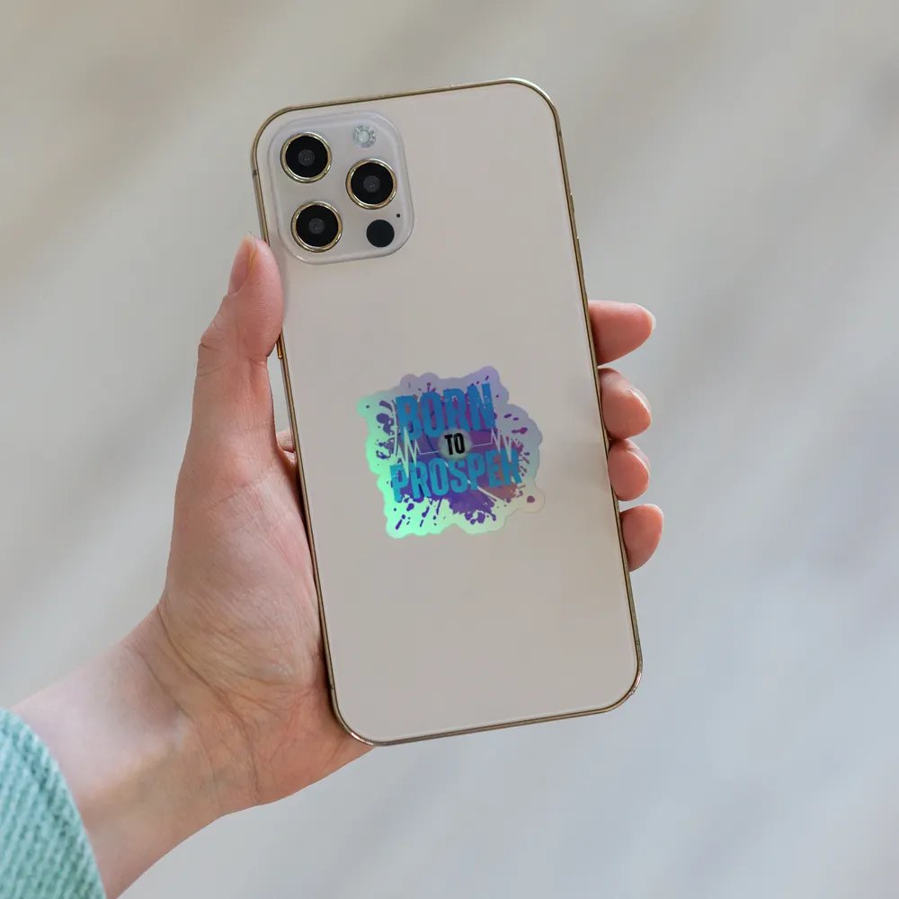 Born to Prosper Holographic Sticker Set product image (6)