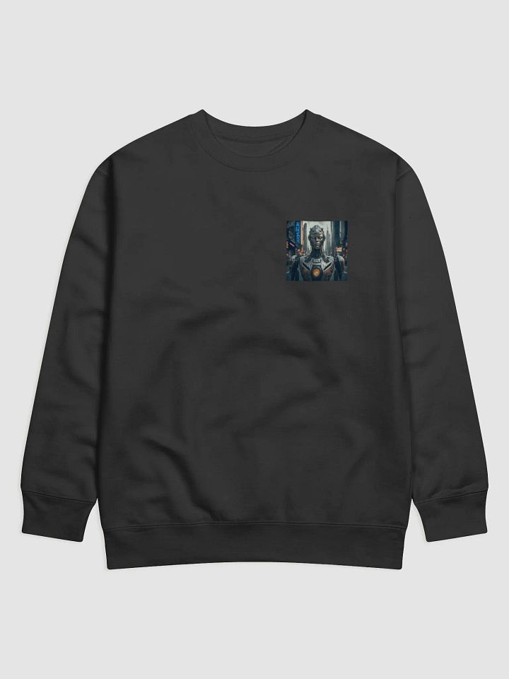 Urban Futurism Robot Sweatshirt product image (2)