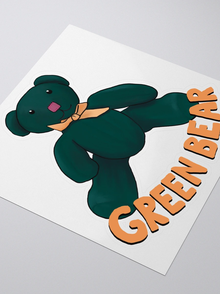 Green Bear Sticker product image (3)