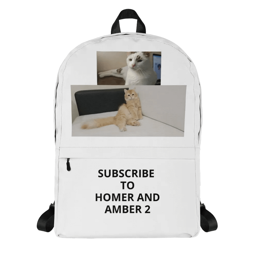 homer and amber 2 BACKPACK product image (1)