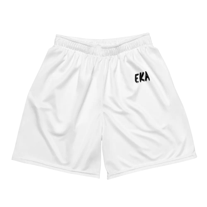 White Athletic Shorts with Logo product image (2)