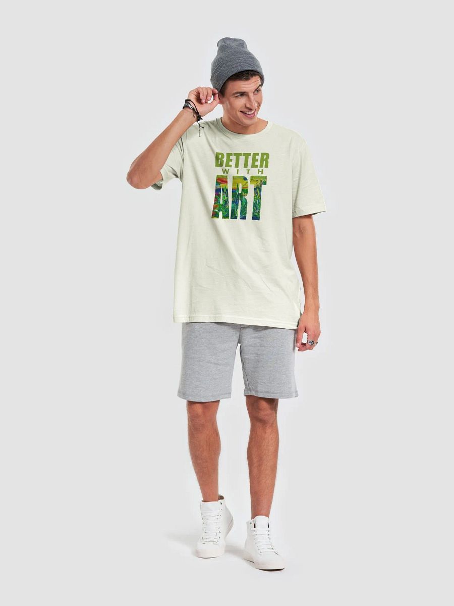 BETTER WITH ART brilliant garden tee product image (6)
