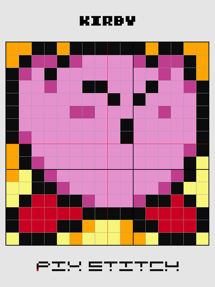 Kirby Pixel Art product image (2)