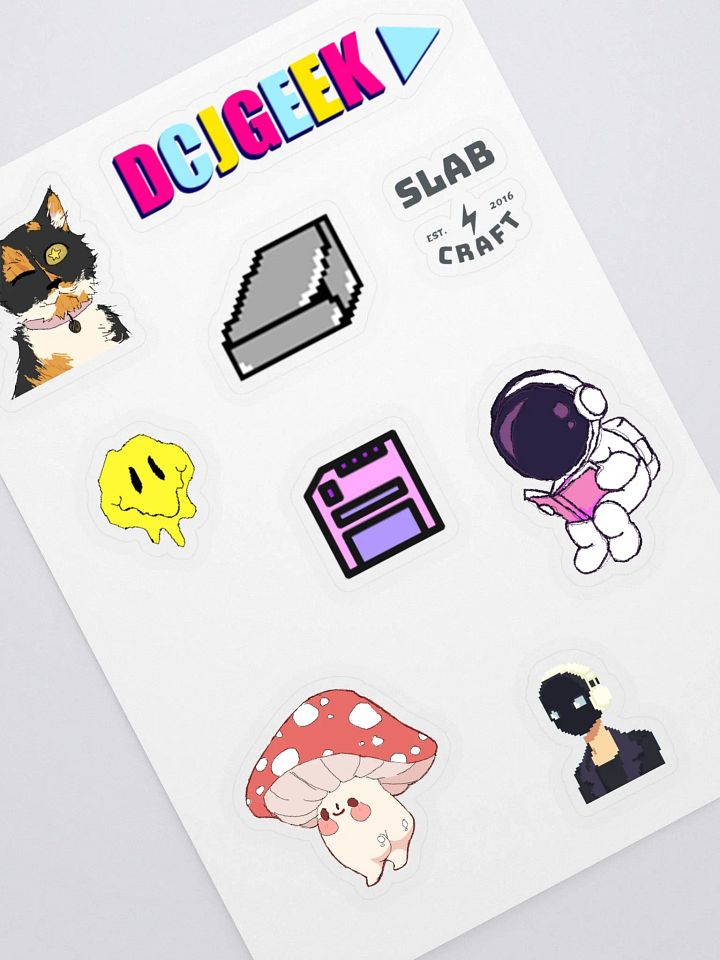 DCJ Sticker Page product image (2)