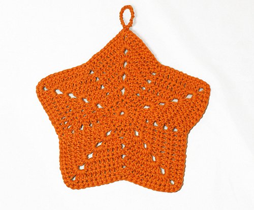 Starfish Crochet Washcloth product image (1)