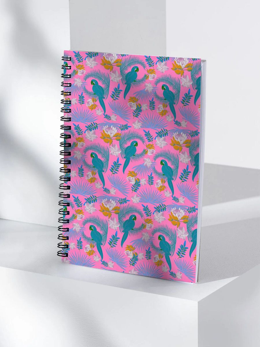 Tropical Parrot Paradise Spiral Notebook product image (4)