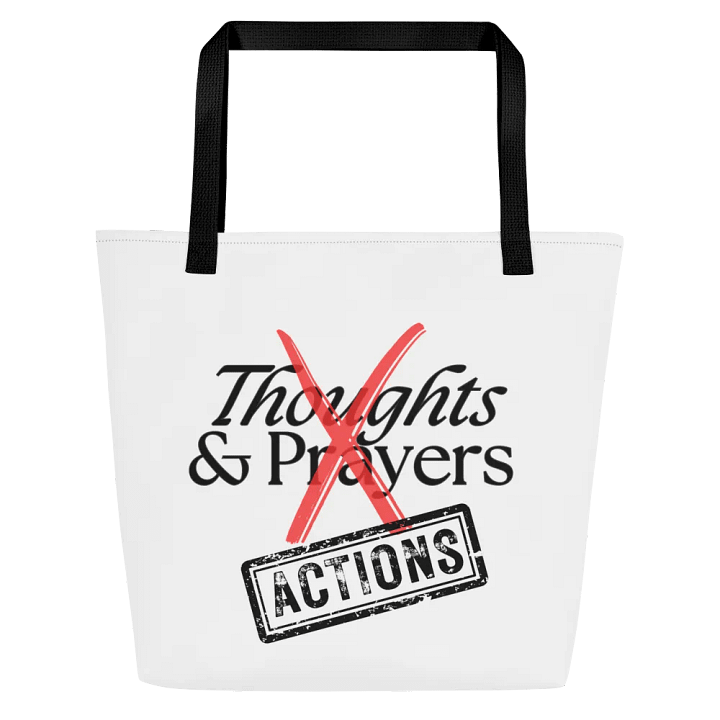 No More Thoughts and Prayers Tote product image (1)