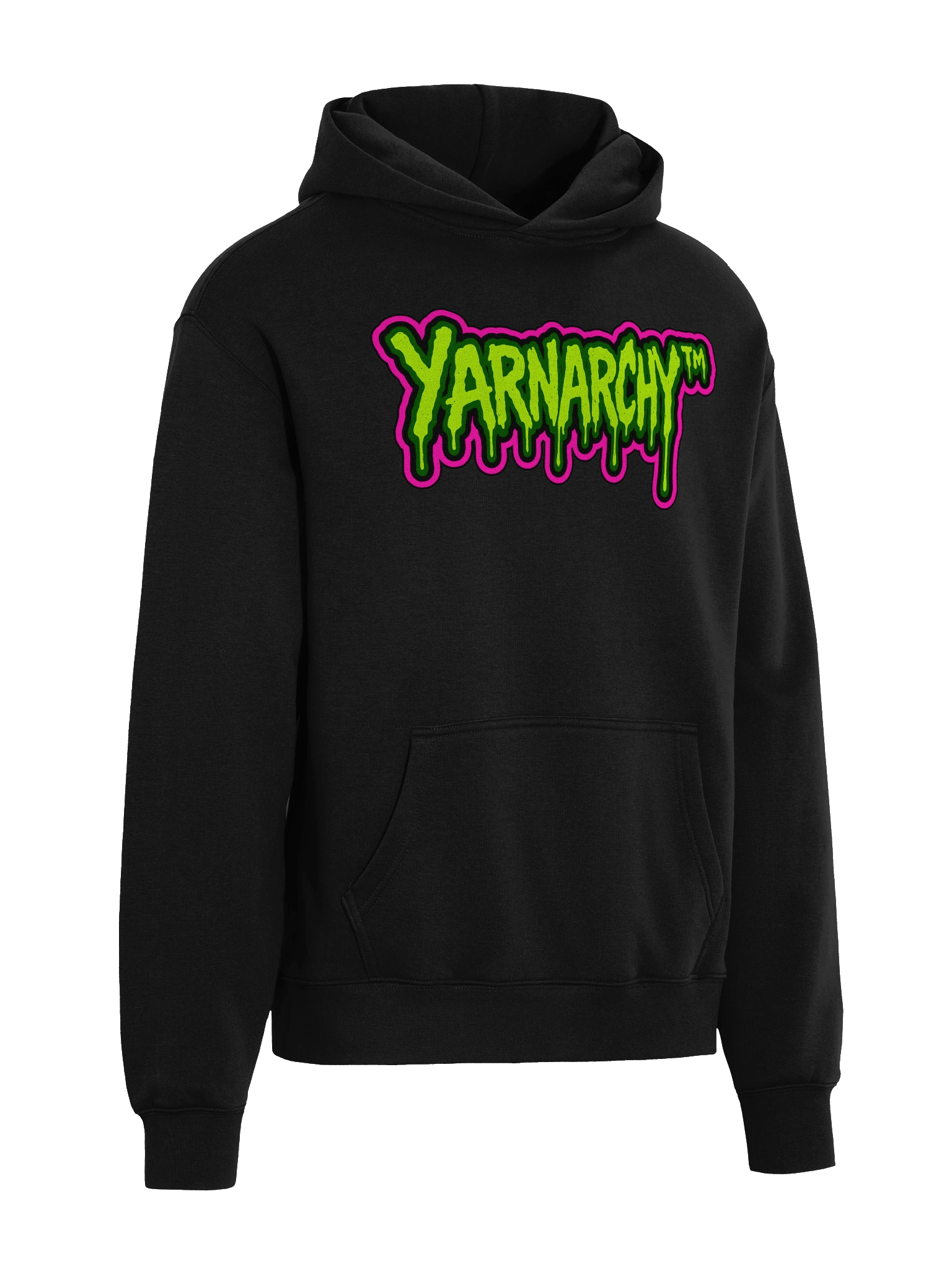 Yarnarchy™ Monster Hoodie – Crochet Chaos Edition product image (4)