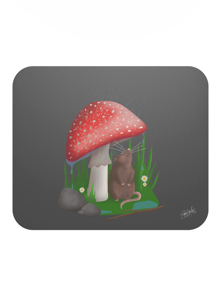 Rat Mushroom Mouse Mat product image (2)