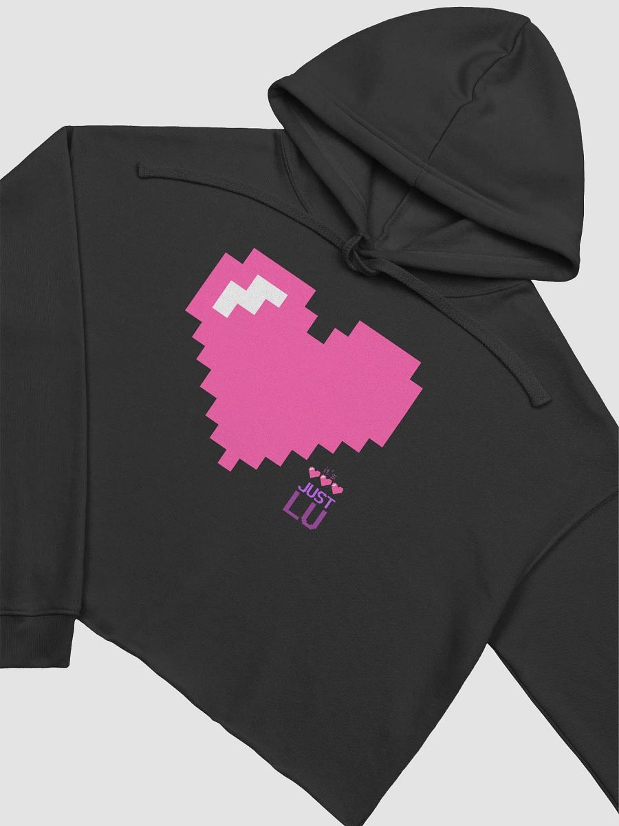 Pixel Heart Cropped Hoodie product image (3)