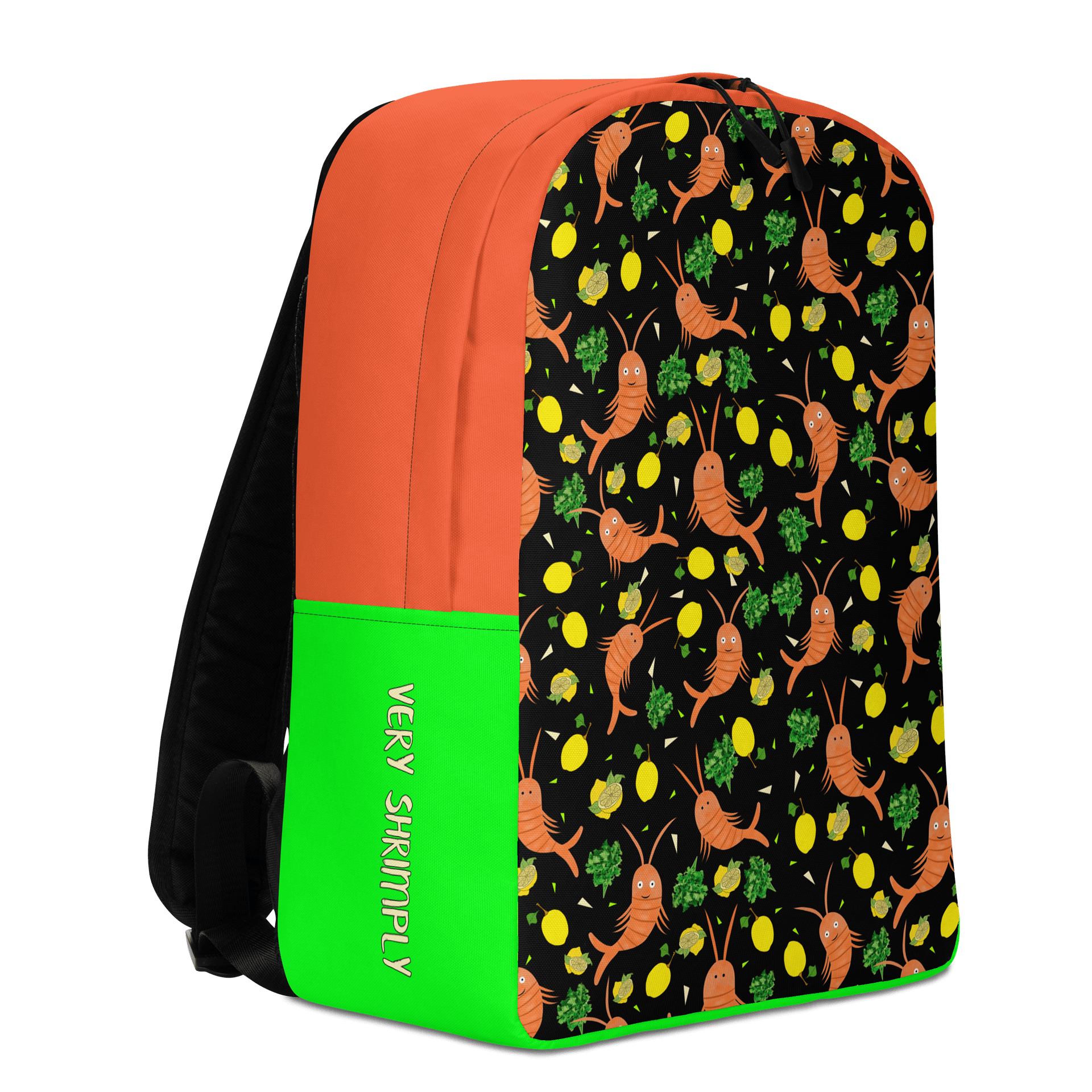 Playful Lobster and Lemon All-Over Backpack product image (2)