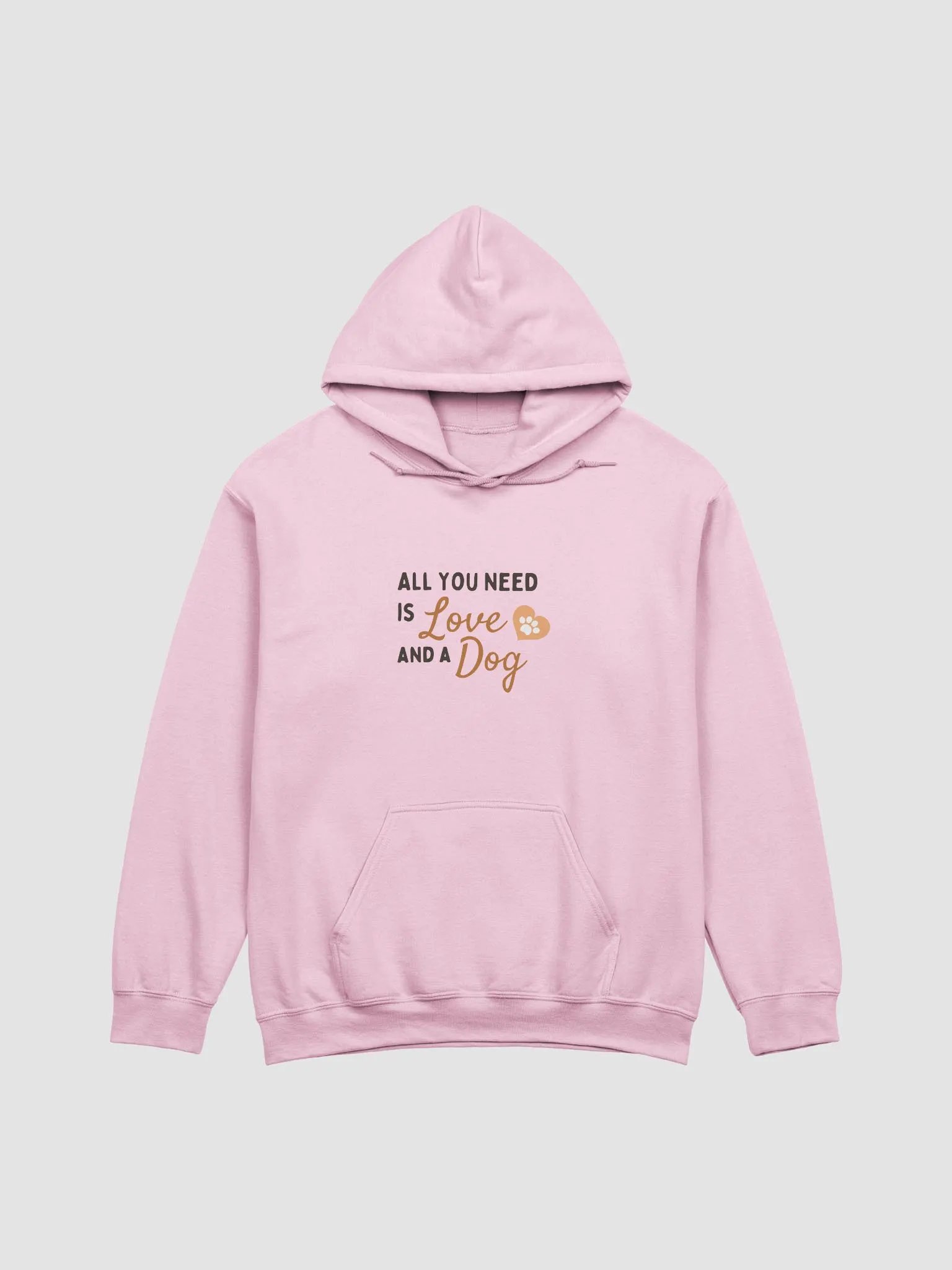 Love & Dog Paw Print Hoodie product image (8)