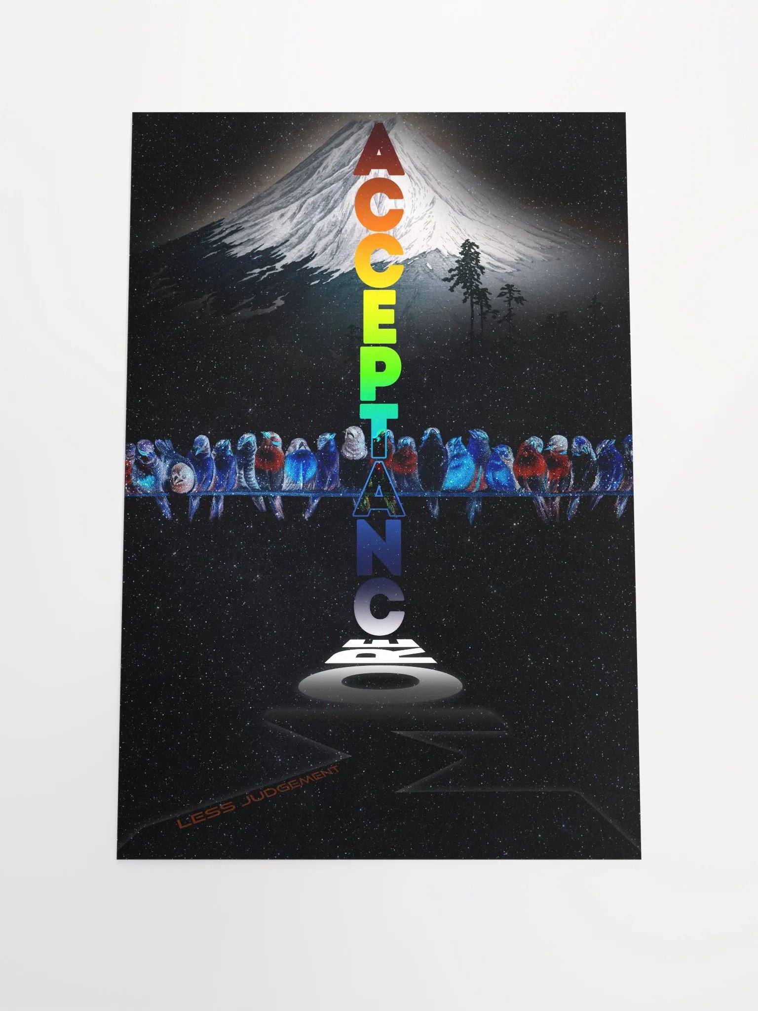 More Acceptance, Less Judgement (Black) product image (1)