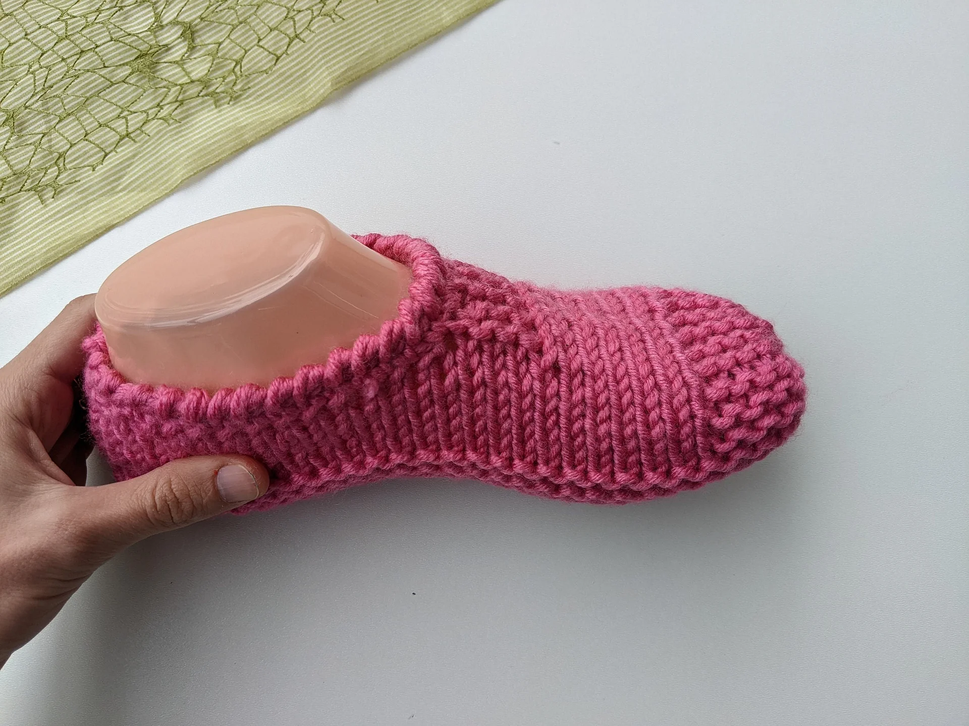 Two-Needles Flat Knit Socks Pattern product image (8)