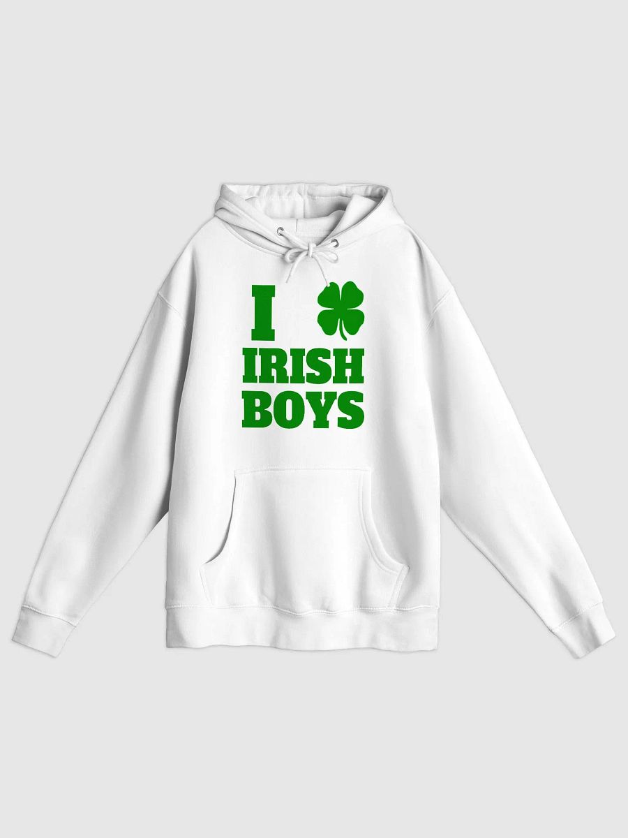I Love Irish Boys Hoodie – St. Patrick’s Day Premium Pullover Hoodie product image (1)