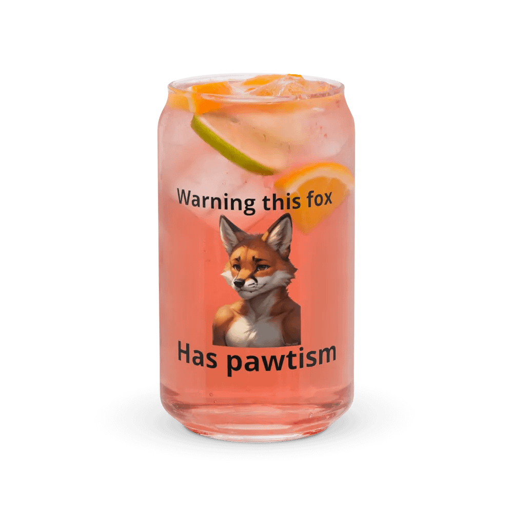 Foxy pawtism glassware product image (37)