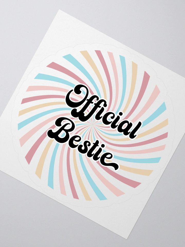 Official Bestie Sticker product image (2)