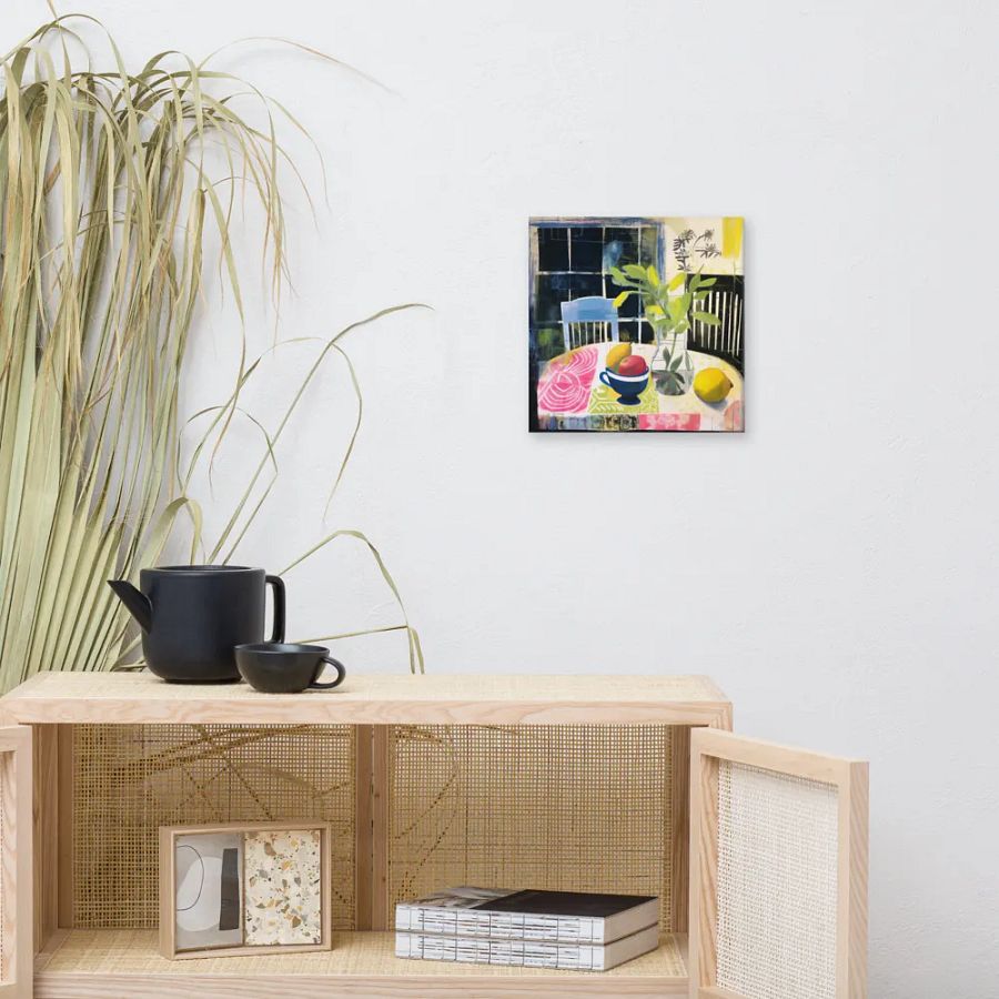 Art2401-27 Kitsch Kitchen Still Life - Canvas Print - sm product image (6)