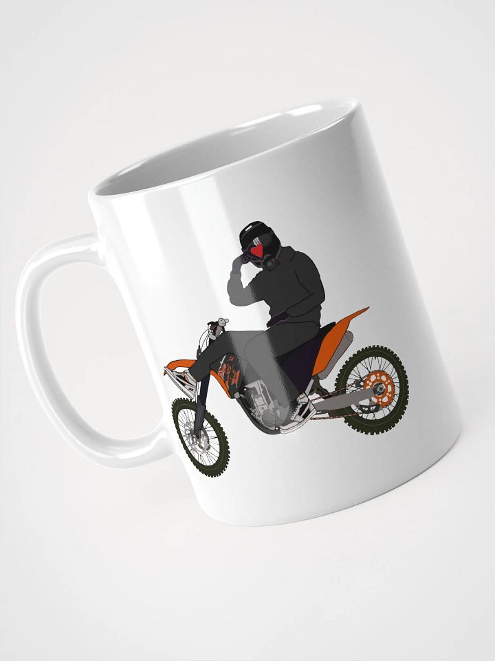 Heart-hand on Bike Mug product image (1)