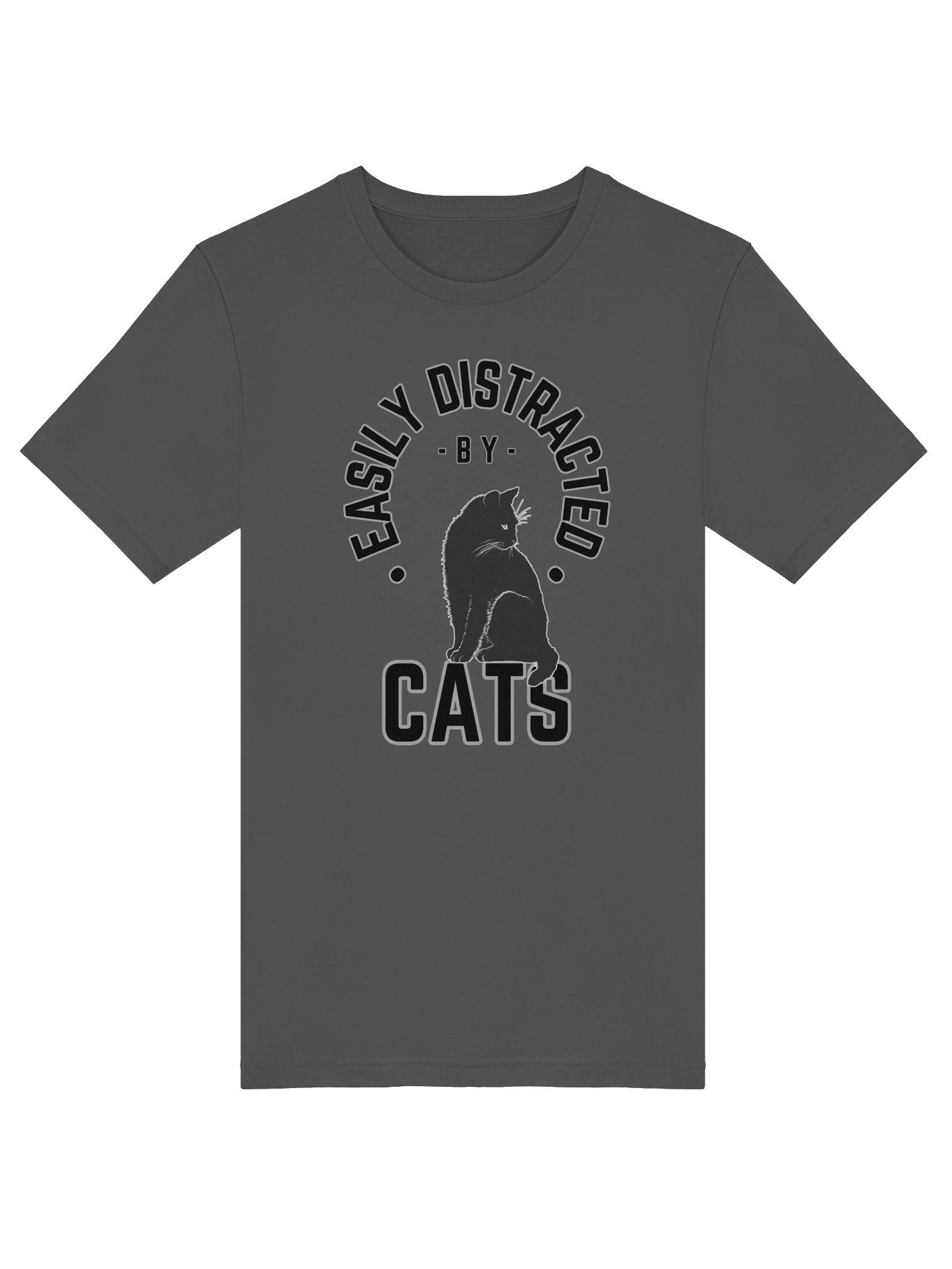Easily Distracted by Cats T-Shirt product image (5)