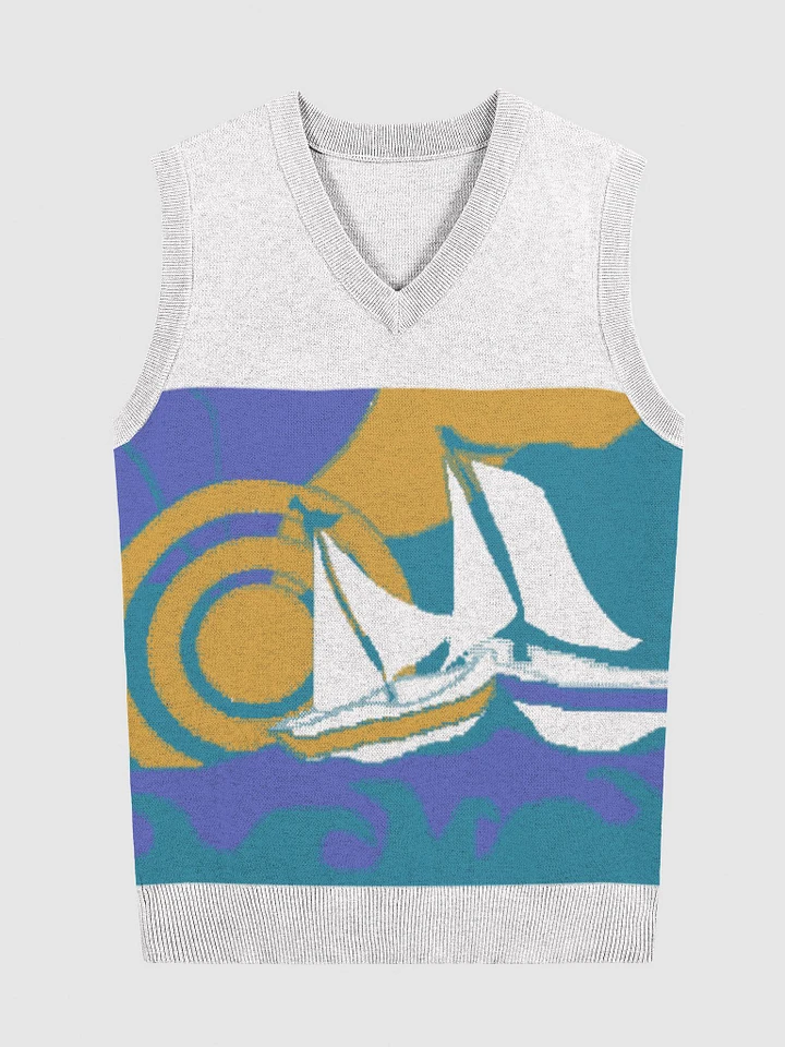 Sailboat Lovers Vneck Sweater product image (4)