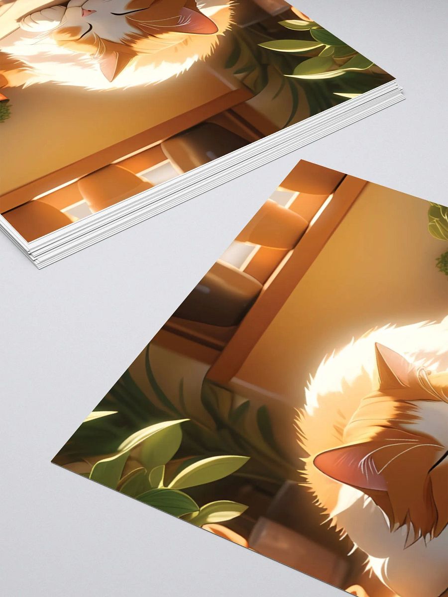 Purrfectly Cozy Kiss Cut Stickers product image (14)