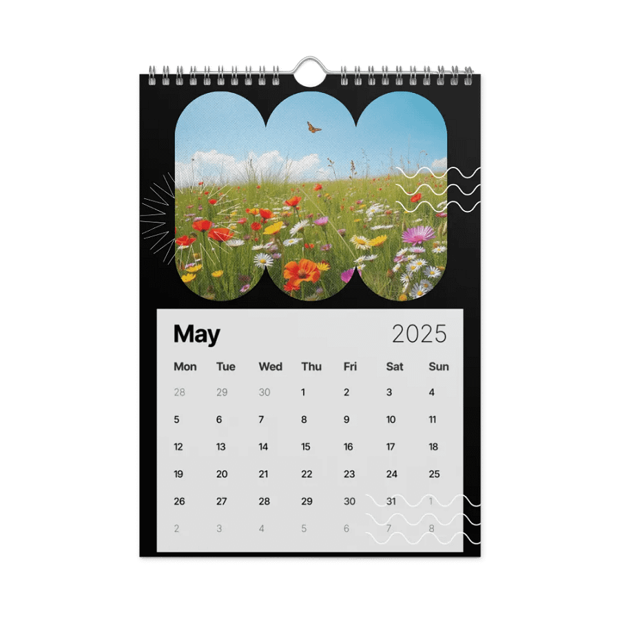 SEASONAL NATURE WALL CALENDAR 2025 product image (10)