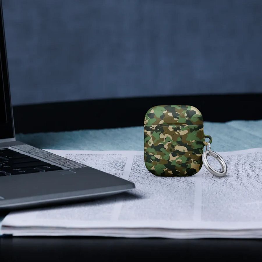 Green Camo AirPod Case product image (12)