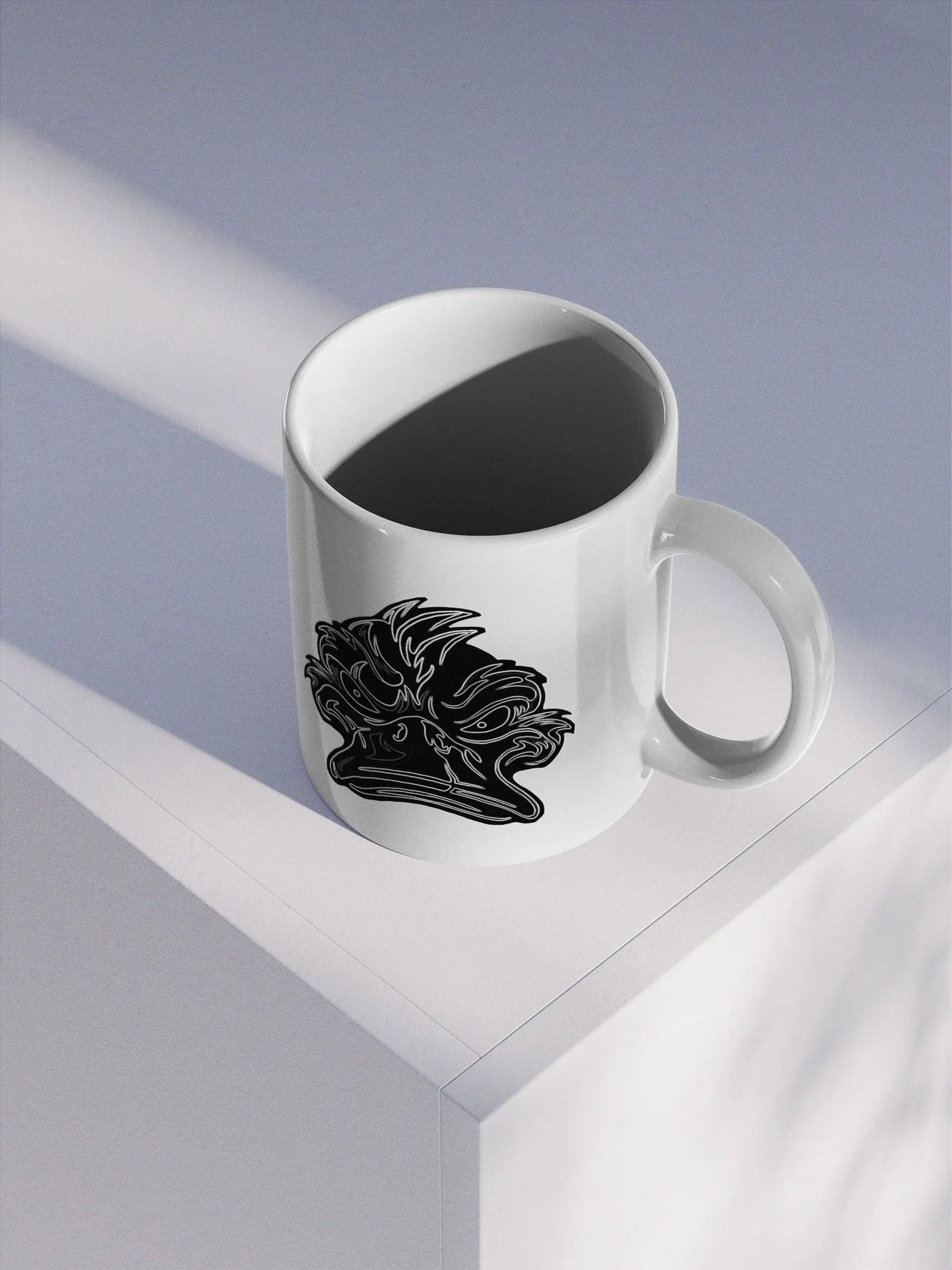 B/W Thatducksauce Logo Mug product image (3)