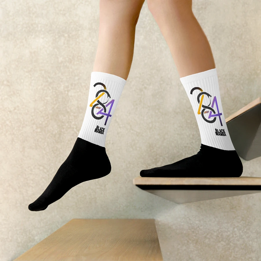 King Kobe | White/Black socks product image (9)