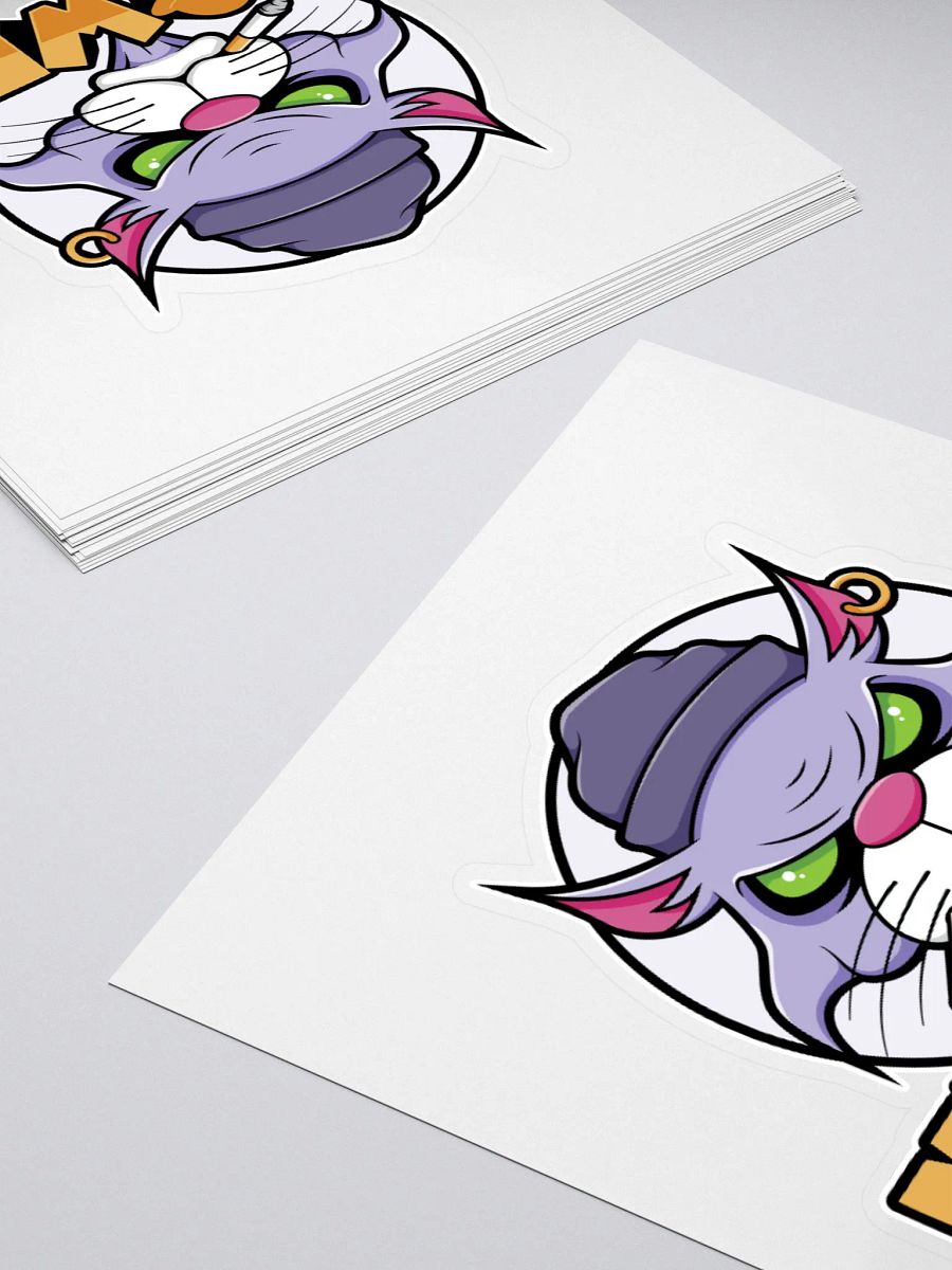 Meowfia Funny Gangster Burmese Cat Sticker product image (10)