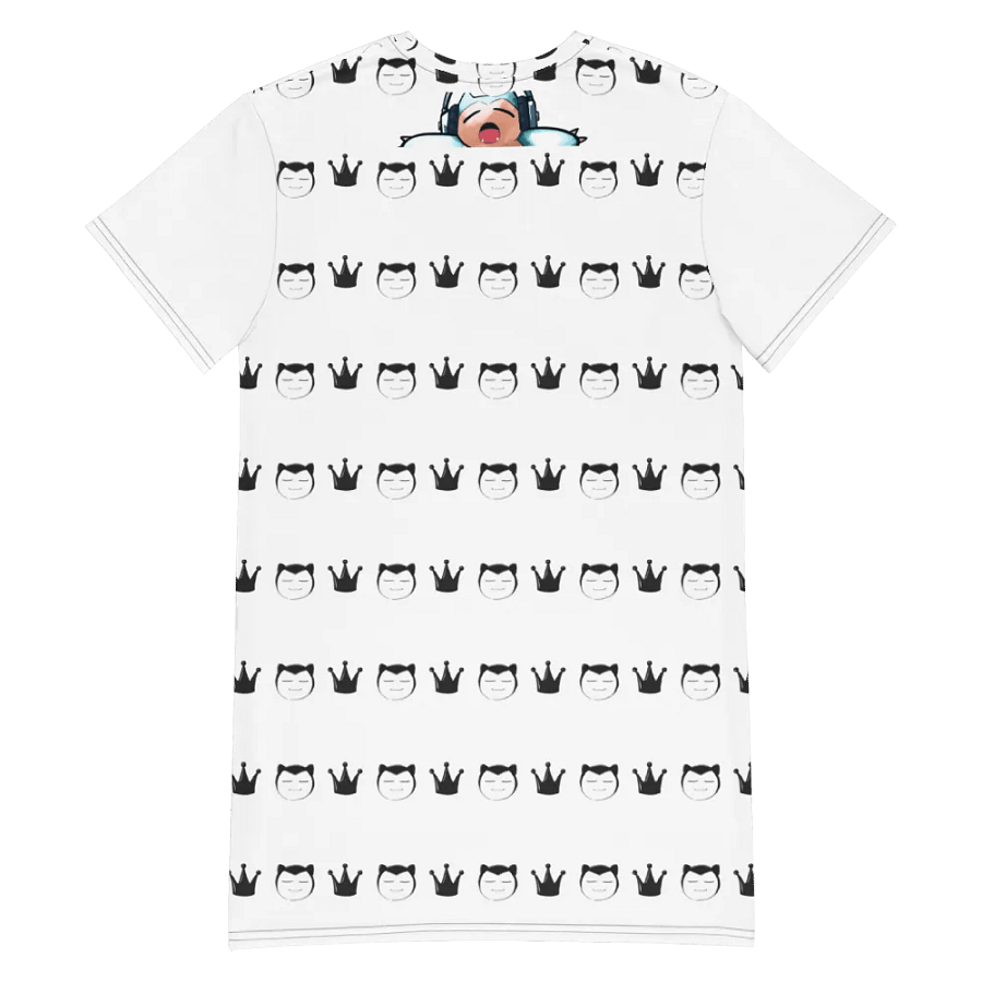 Flickering Grid All-Over T-Shirt Dress product image (5)